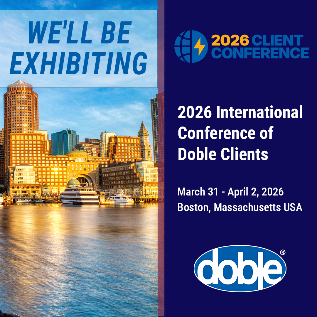 2026 International Conference of Doble Clients - Mar 29 - Apr 03 in Boston, MA