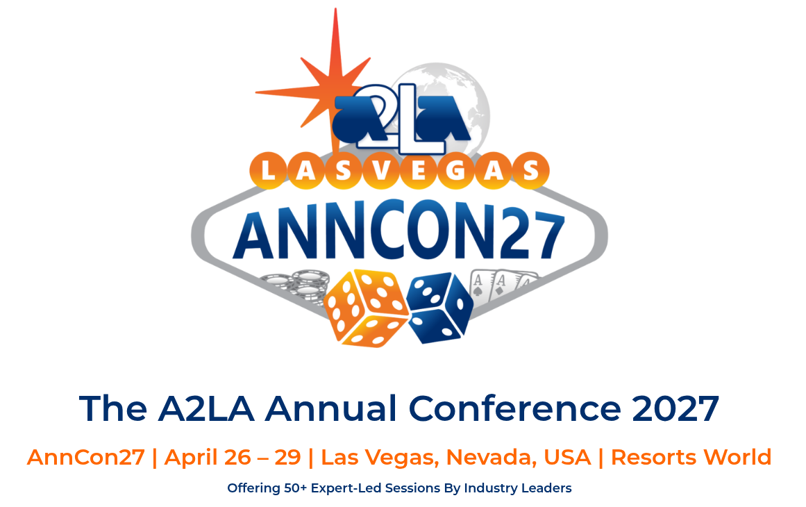 A2LA Annual Conference 2027 - April 26 - 29